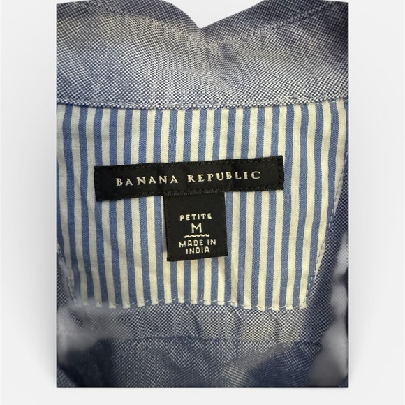 Banana Republic Blue Button Down Shirt - Picture 3 of 3